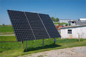 Self Standing Residential Solar Installation
