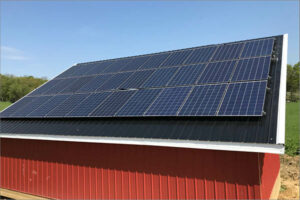 Joe Shrock Residential Solar Installation
